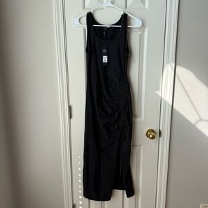 Fashion Nova Black Midi Dress - NWT